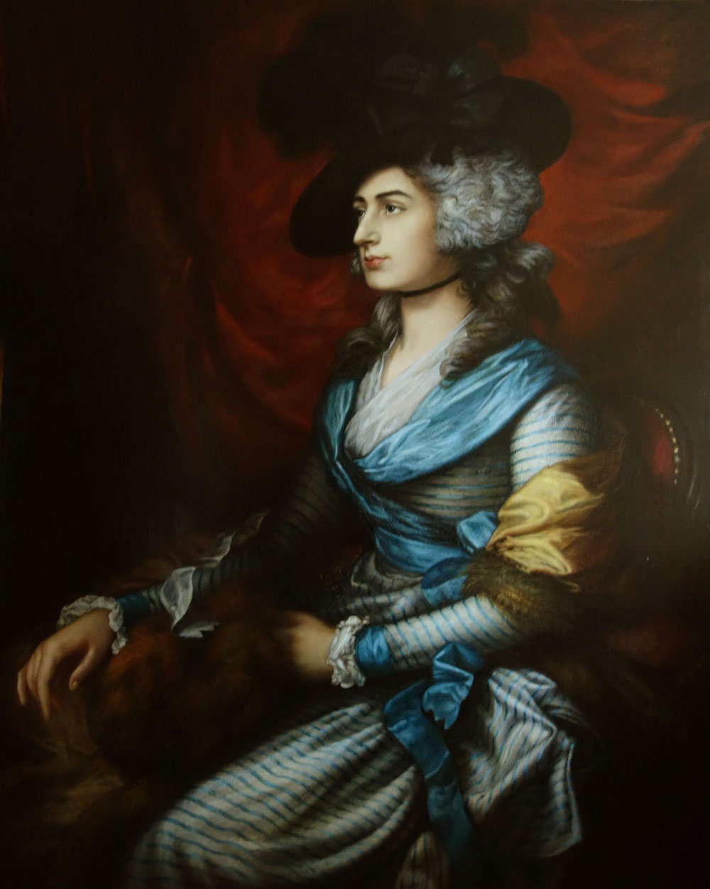 Mrs Siddons repainted