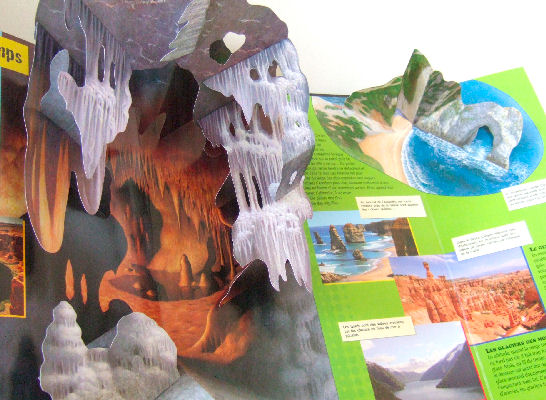 Pop-up cave and Durdle Door