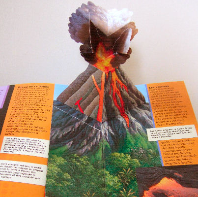 Part of pop-up spread of earth core