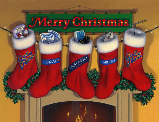 Gala gambling org. Christmas card
