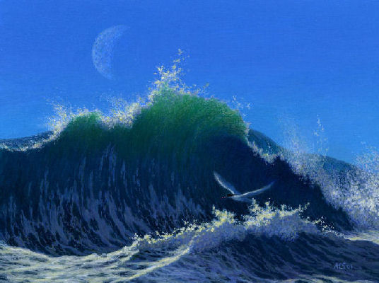 tern in wave